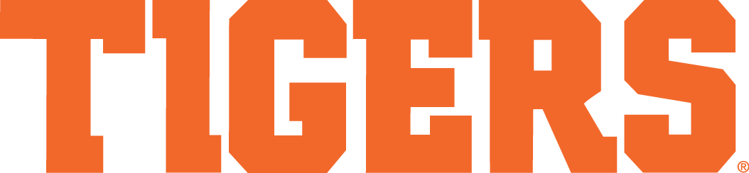 Clemson Tigers 2014-Pres Wordmark Logo v3 iron on transfers for clothing